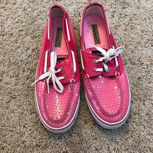 Sparkle Sperry shoes